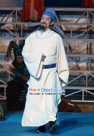 Ancient Chinese Post Li Bai Costumes
