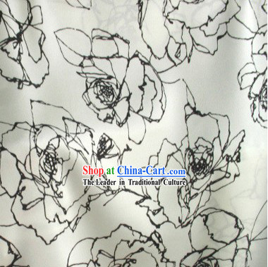 Classical Rose Silk Fabric