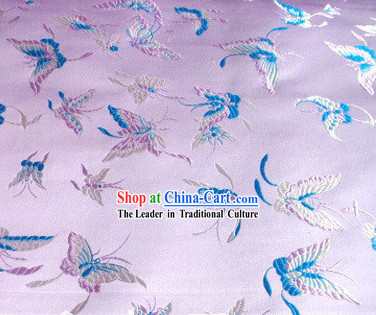 Chinese Classical Butterfly Silk Fabric
