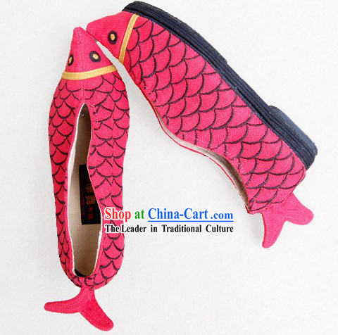 Traditional Chinese Fish Shoes