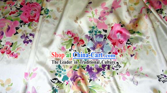 Traditional Chinese Silk Cheongsam Fabric