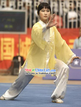 Traditional Chinese Tai Chi Uniform Complete Set