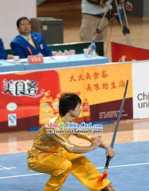 Professional Stage Performance Shinning Kung Fu Uniform