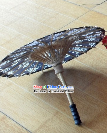 Traditional Chinese Blue and White Decoration Umbrella