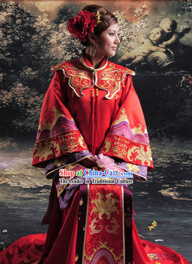 Chinese Classic Wedding Ceremony Dress for Women