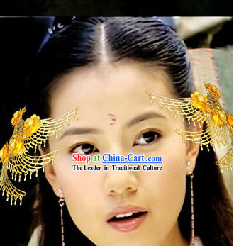 Ancient Style Chinese Golden Hairpin