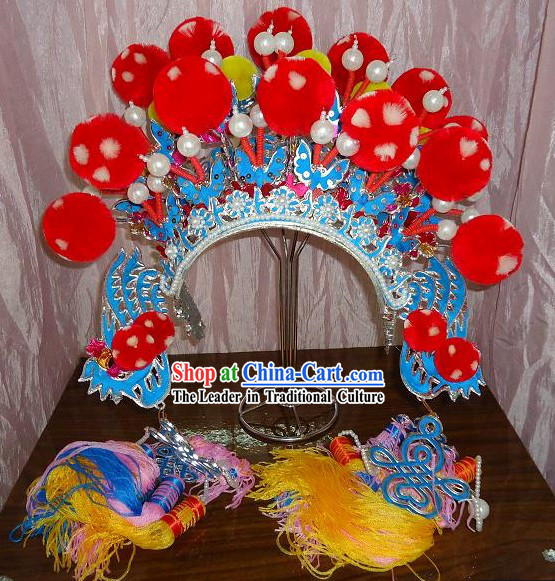 Chinese Classic Beijing Opera Hat for Women