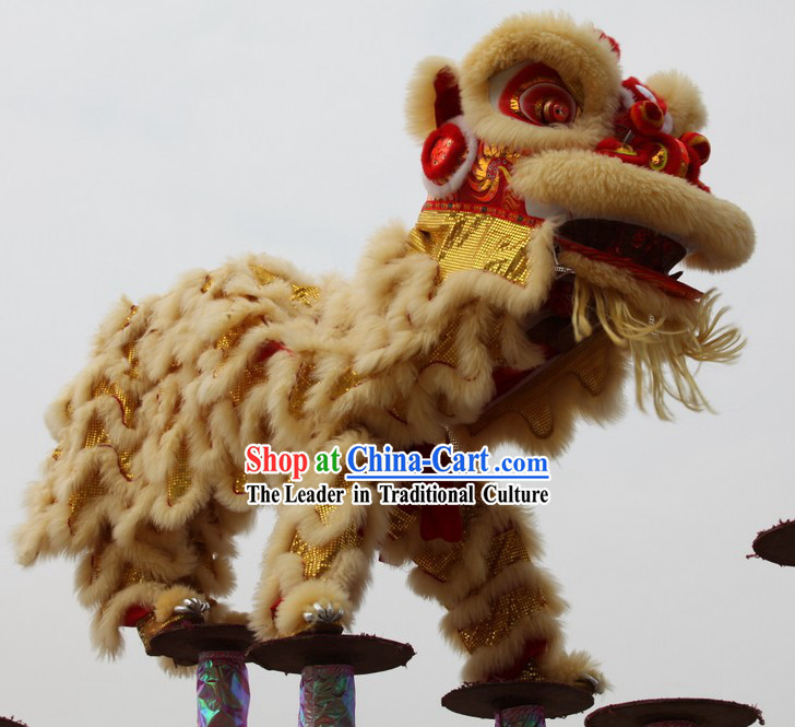 Professional Competition and Celebration Lion Dance Costume Complete Set