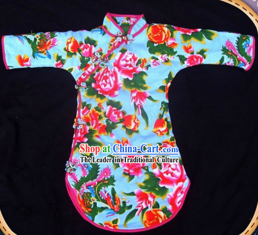 Traditional Chinese Lunar New Year Cheongsam for Children