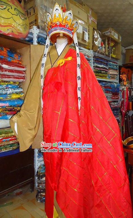 Ancient Chinese Tang Seng Monk Costume