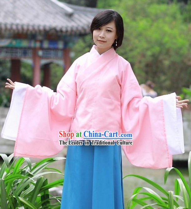 Ancient Chinese Hanfu Clothing Complete Set