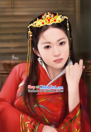 Ancient Chinese Brides Wedding Hair Accessories