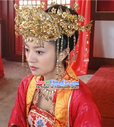 Ancient Chinese Princess Wedding Phoenix Coronet