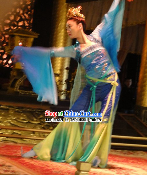 Ancient Chinese Palace Dancer Costumes Complete Set