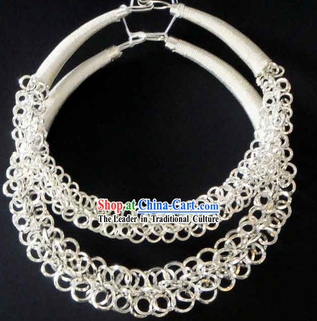 Chinese Classical Miao Silver Chaplets