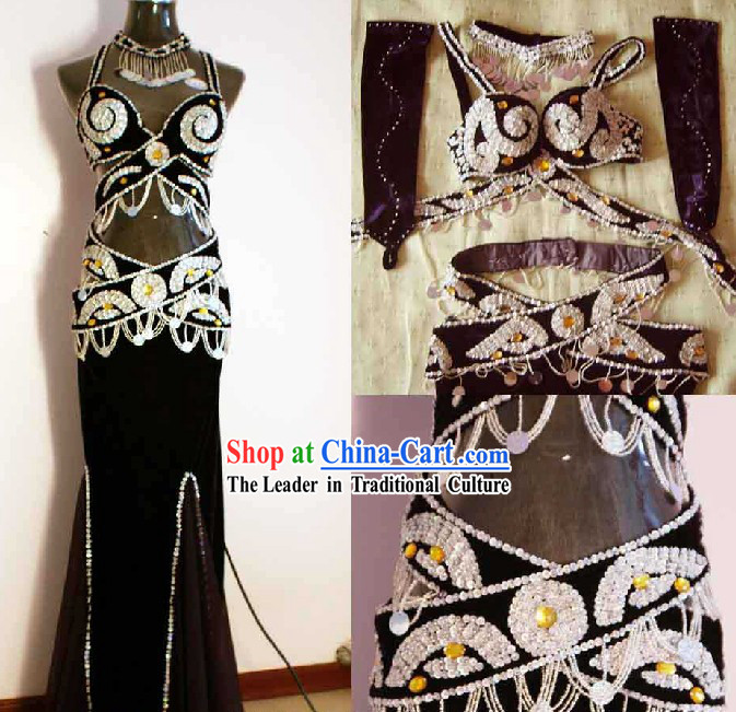 Top Belly Dance Costumes Complete Set for Women