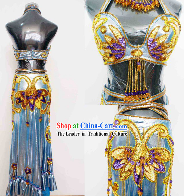 Traditional Belly Dance Costumes Complete Set for Women