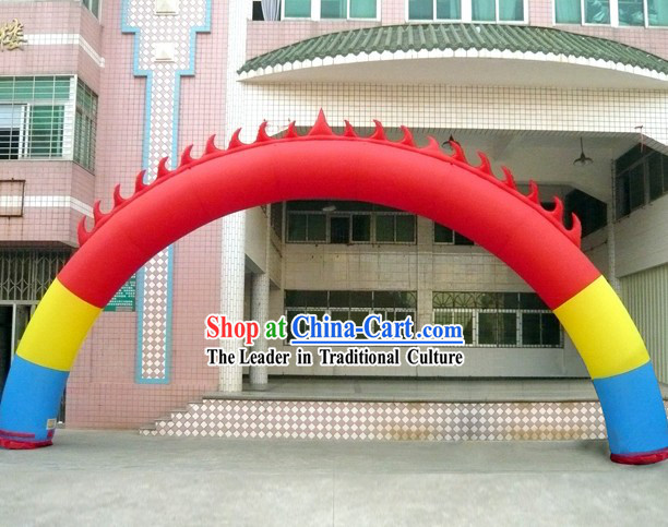 Large Chinese Inflatable Flame Arches