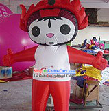 Chinese Cartoon Fu Dolls Inflatable Costumes