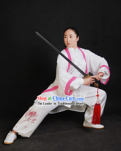 Chinese Silk Tai Chi Sword Suit and Cape Set