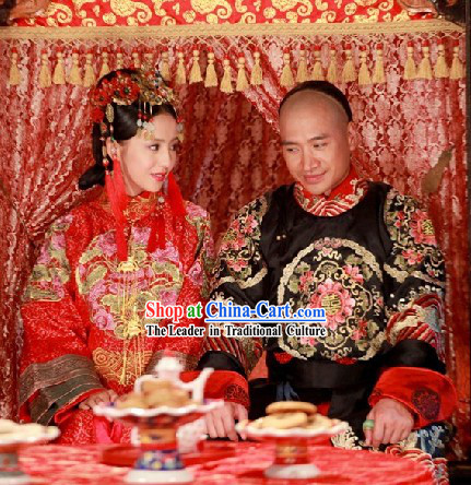 Tradiitonal Chinese Empress Wedding Hair Decoration Phoenix Crown