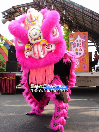 Lucky Business Promotion Lion Dance Costumes Complete Set