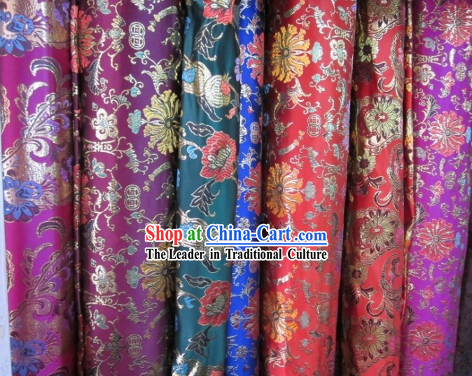 Chinese Traditional Silk Brocade Fabric