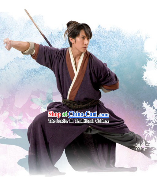 China Wuxia Martial Arts Chivalry Costumes for Men