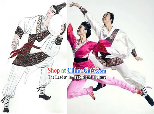 Chinese Classical Dancing Costumes for Men