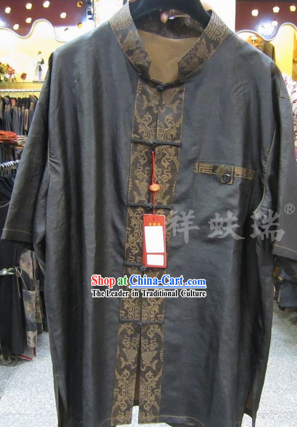 Chinese Peking Rui Fu Xiang Dragon Tang Suit for Men