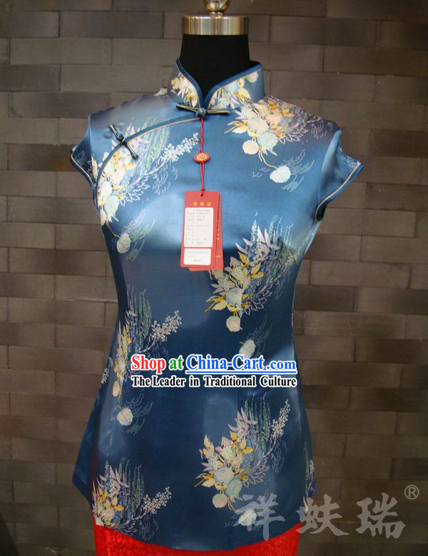 Beijing Rui Fu Xiang Silk Tang Top for Women
