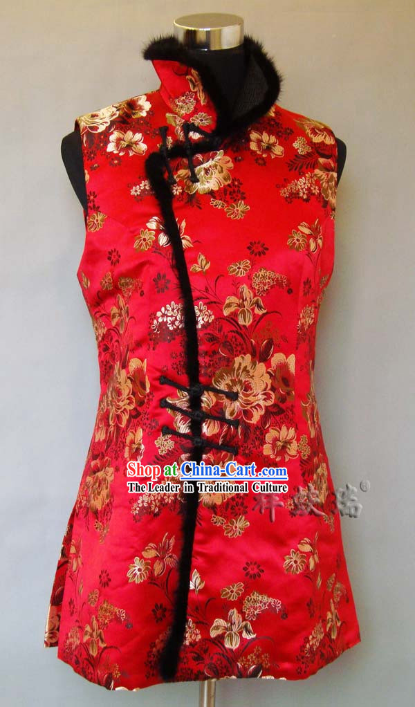 Beijing Rui Fu Xiang New Year and Wedding Mandarin Dress for Women