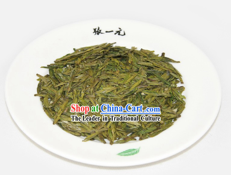 Traditional Supreme Chinese Zhang Yiyuan Shi Feng Xi Hu Longjing Tea Leaf