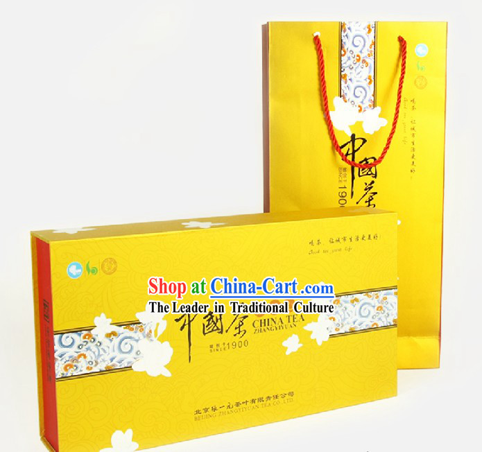 Chinese Zhang Yiyuan Jasmine Flower Tea in Gift Package
