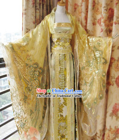 Ancient Chinese Palace Empress Costumes Complete Set