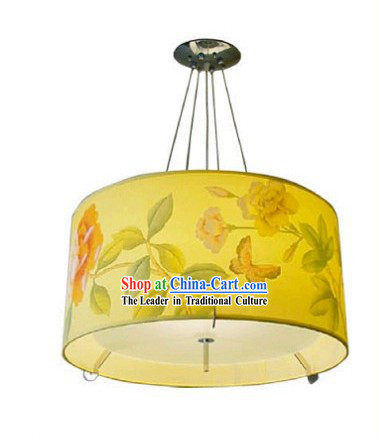 Hand Painted Chinese Silk Lantern