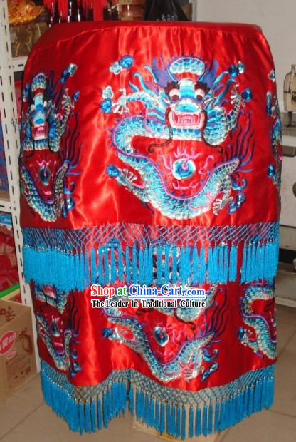 Large Chinese Dragon Umbrella Flag