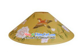 Chinese Hand Painted Silk Palace Lantern Lampshade