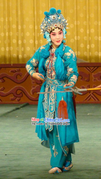 Chinese Stage Opera Hua Dan Costume