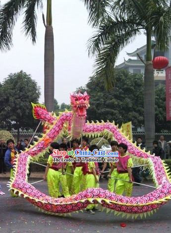 Luminous Fluorescent Dragon Dancing Costumes Complete Set