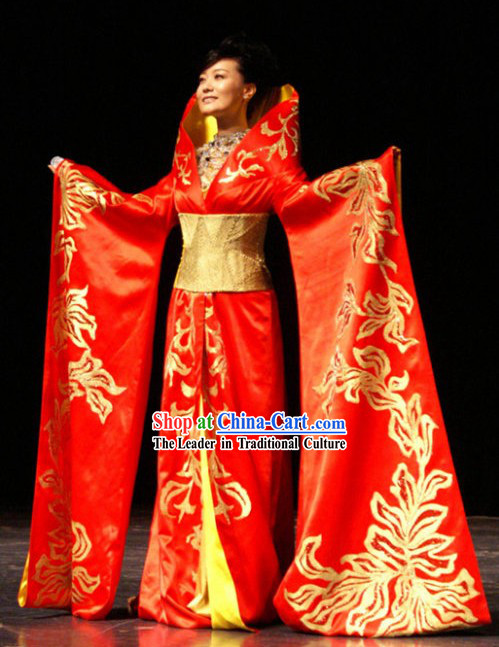 Traditional Chinese Wedding Dress Complete Set