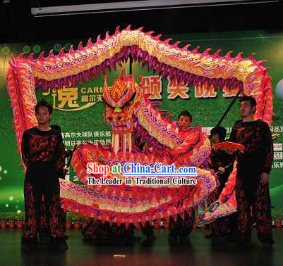 Stunning Luminous Traditional Dragon Dancing Costumes Complete Set