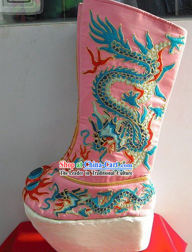 Chinese Opera Dragon Boots for Men