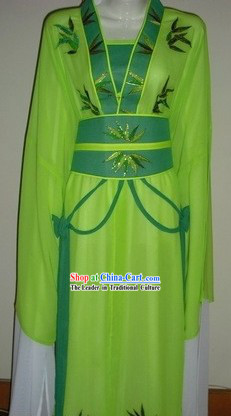 Traditional Chinese Opera Bamboo Costumes for Women