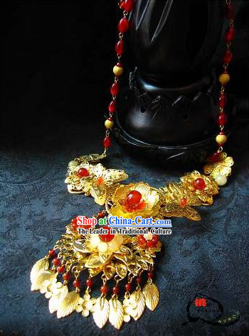 Ancient Chinese Hanfu Wearing Necklace
