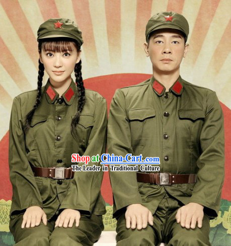 Chinese Reminiscence Old Time Uniform