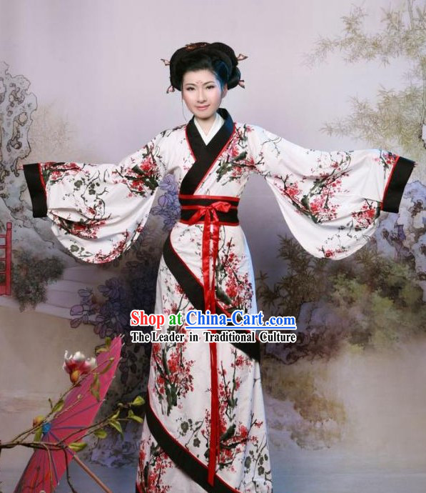 Traditional Chinese Gu Zhuang Han Fu Clothing for Women