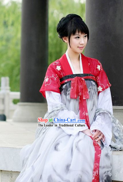 Chinese Classical Tang Dynasty Beauty Costume