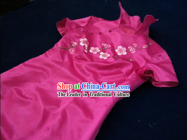 High Collar Chinese Wedding Qipao