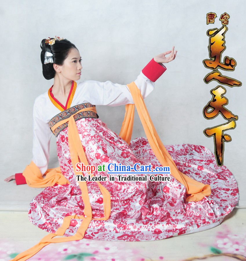 Ancient Chinese Palace Lady Clothing Complete Set